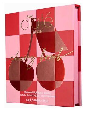 Ciaté London Cherry Bomb Blush and Highlighter Palette